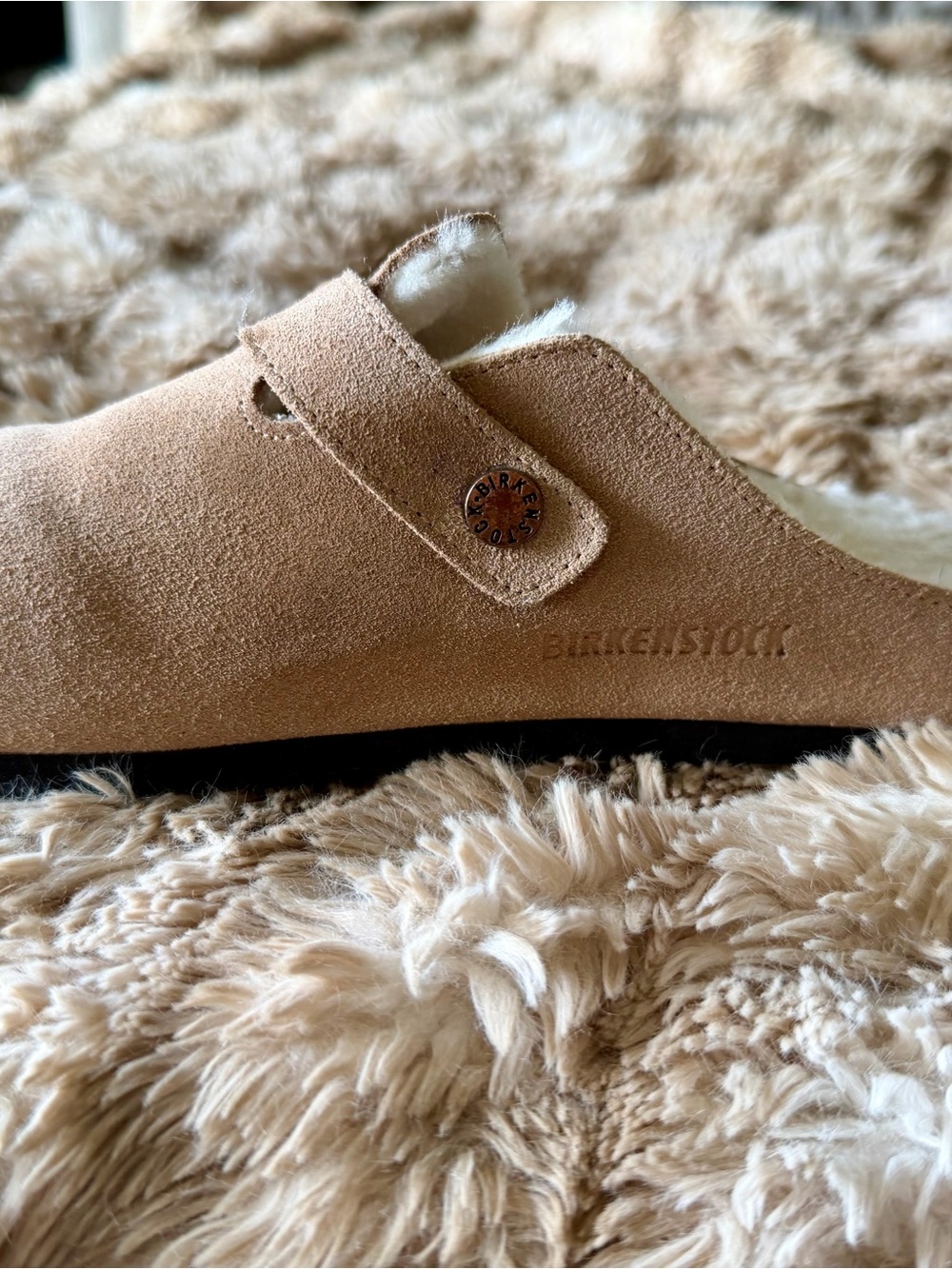 Men’s Birkenstock Boston Shearling Clogs (Size EU 46/US 13) - Picture 4 of 7